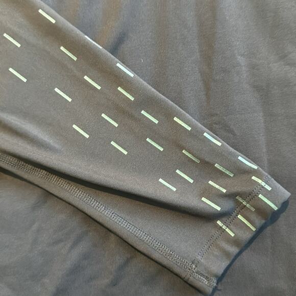 XL Nike Pro 1/4 Zip Pullover Top Women's Blue/Gray Sparkle Running Athletic Gym - Picture 2 of 7